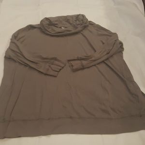 Dark gray turtle neck shirt